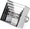 4-Piece Square Biscuit Cutter Set - Stainless Steel with Handle